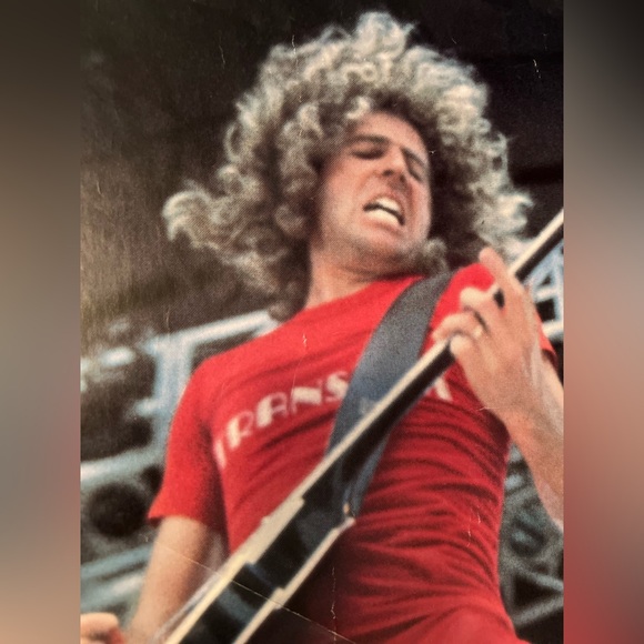 Sammy Hagar Promo Poster Standing Hampton Geffen Records Store 35"x23" Vintage - Picture 3 of 12
